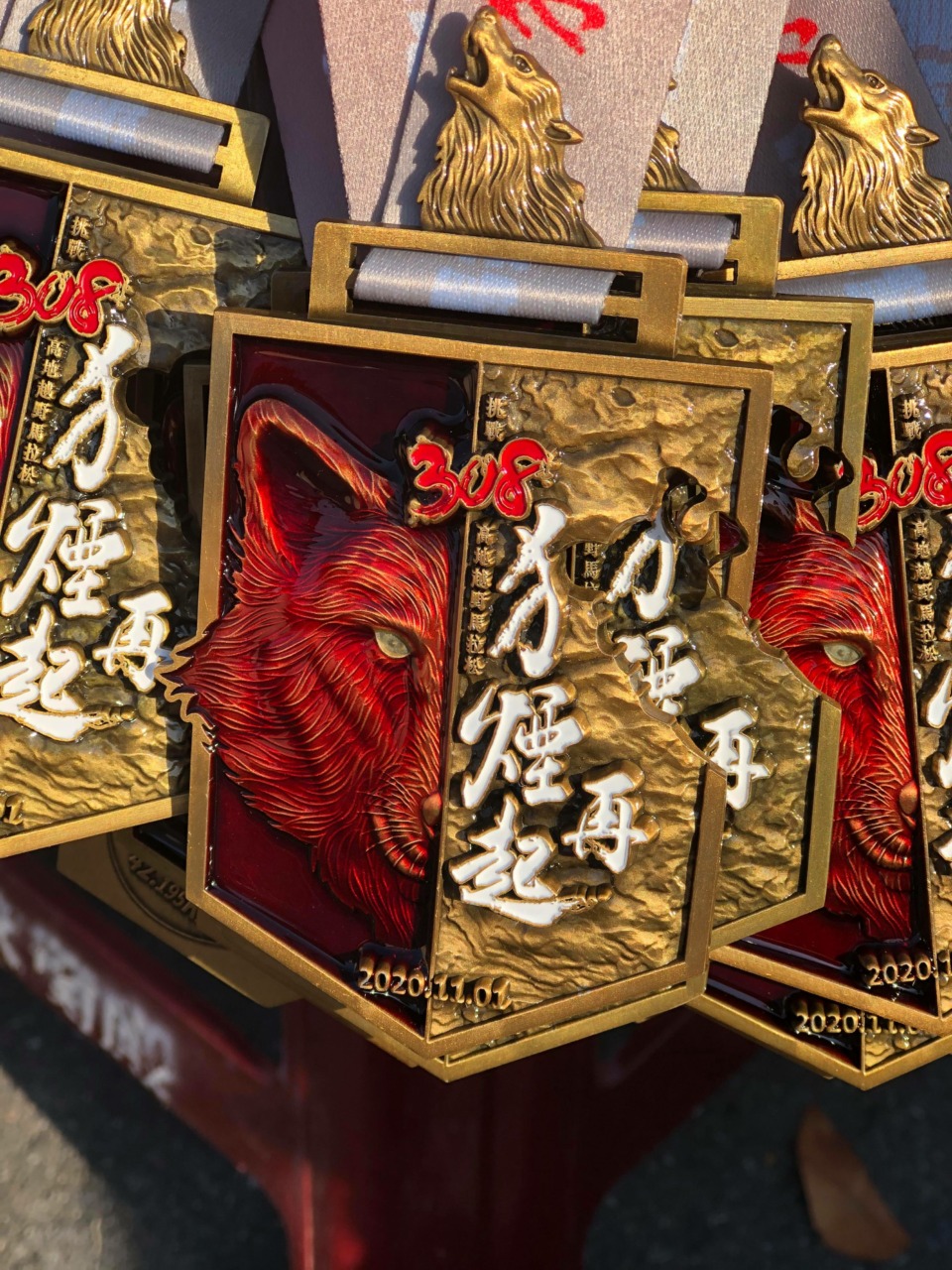 台南308 高地越野馬拉松 - 客製化獎牌 - 2025 文洋獎盃 124296425 445618283073358 6663201126842759425 n - 2025 文洋獎盃